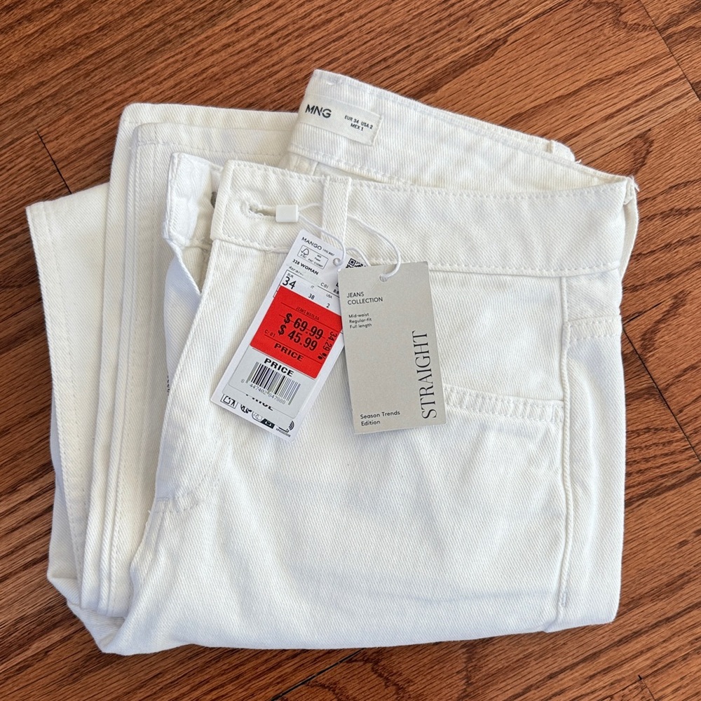 Size 2 MANGO jeans